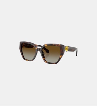 Lunettes de soleil Irrégulier SK6044U - Swarovski - Havane