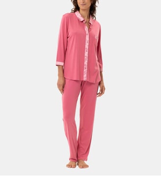 Pyjama boutonné en coton modal MILY 206 Lingerie Le Chat