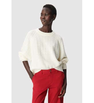 Pull tricot points fantaisie Ikks