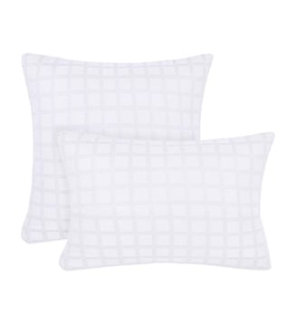 Taie d'oreiller satin de coton - Garnier Thiebaut - Neige
