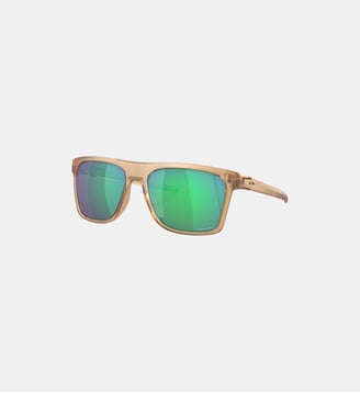 Lunettes de soleil Rectangulaire OO9100 Leffingwell - Oakley - Beige