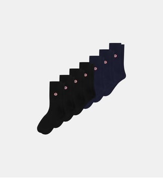 Lot de 7 chaussettes mi-hautes en coton Le Slip Francais
