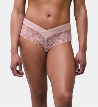 Shorty dégagé broderie italienne Chantelle