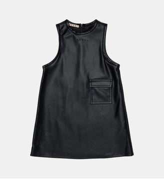 Robe sans manches avec poche - Marni - Noir