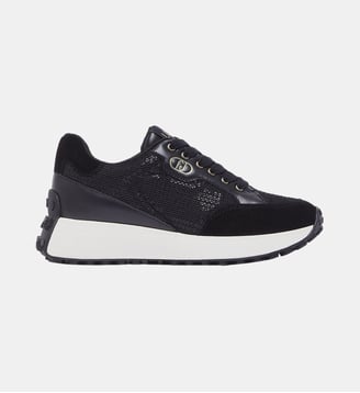 Sneakers en mesh et paillettes Liu Jo