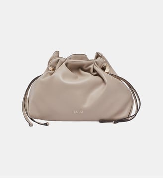 Sac cabas Riccy souple fermeture cordons  - Liu Jo - Beige