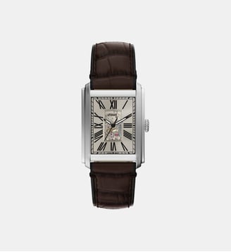 Montre automatique Carraway Beige ME3272 - Fossil - Argenté
