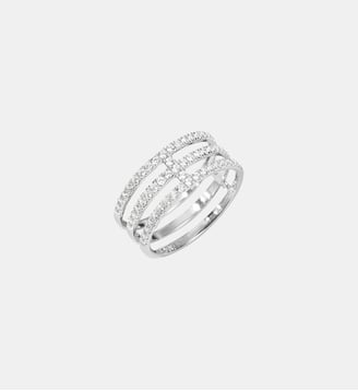 Bague Eva Or Blanc PIAPARIS