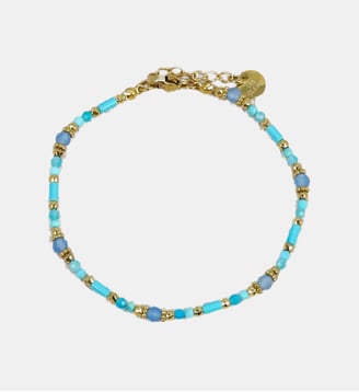 Bracelet Mandana - Les Cléias - Bleu turquoise