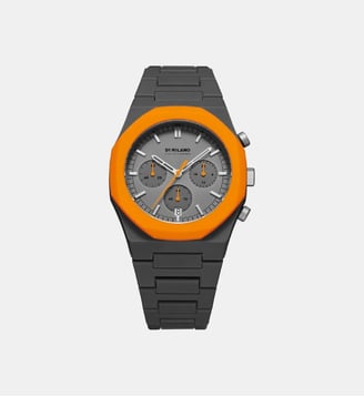 Montre Polychrono Gris A-PHBJ01 - D1 Milano - Anthracite
