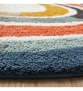 Tapis enfant en coton bio petit modèle - AM.PM - Multicolore