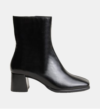 Boots Vipo en cuir à talon - Jonak - Noir