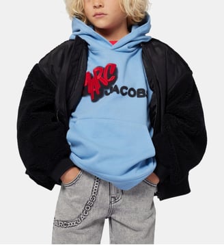 Blouson en tissu peluche Marc Jacobs Kids