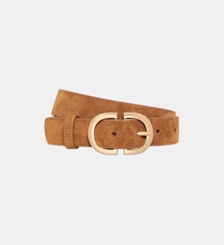 Ceinture leonie - Croute de cuir - Caroll - Taupe