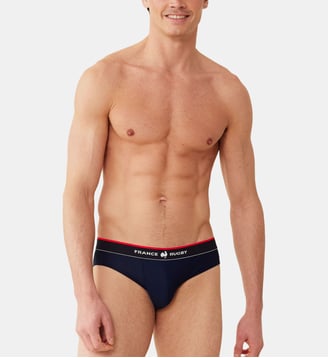 Slip de sport marine france rugby Le Slip Francais