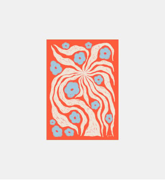 Poster   Misty - The Poster Club x Hanna KL - Poster & Frame - Multicolore