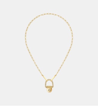 Collier Rivet XL Or jaune & Diamants - Statement - Or jaune
