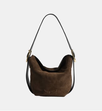 Sac Baby Jane Suede - Zadig&Voltaire - Marron wood