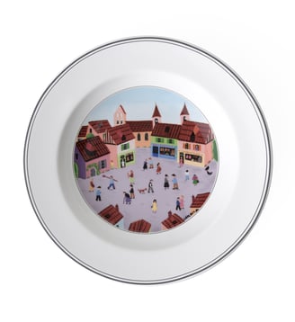 Assiette creuse Village - Villeroy & Boch - Multicolore