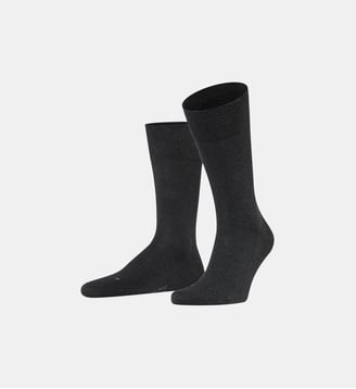 Chaussettes Sensitive London Coton - Falke - Ardoise