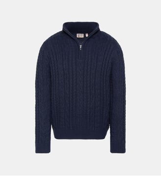 Pull camionneur en maille torsadée Schott