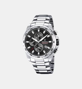 Montre Chronosport Noir F20463/4 - Festina - Argenté