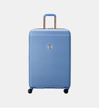Valise rigide FREESTYLE 4RR 76 cm - Delsey Paris - Bleu ciel