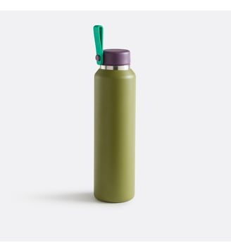 Gourde isotherme 50 cl en métal acier - La Redoute Interieurs - Vert