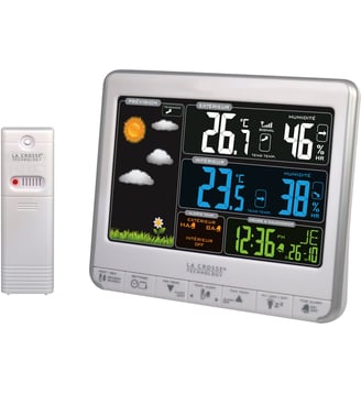 Station météo WS6826WHI silver - La Crosse - Silver