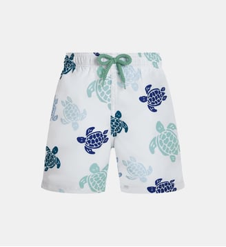 Maillot de bain Tortues Multicolores - Vilebrequin - Blanc