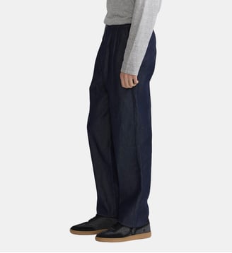 Pantalon julen - Agnès b. - Bleu denim
