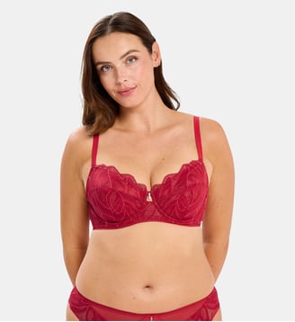 Soutien-gorge Aliénor - Sans Complexe - Pourpre