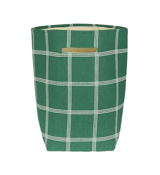 Grand panier de rangement Vibes - Nobodinoz - Vert