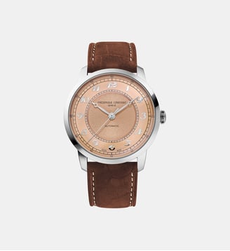Montre automatique Classics Saumon FC-301SAL3B6 - Frédérique Constant - Argenté