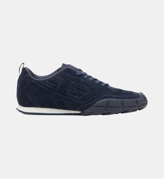 S-Pagodha-Baskets en daim matelassées - Diesel - Bleu foncé