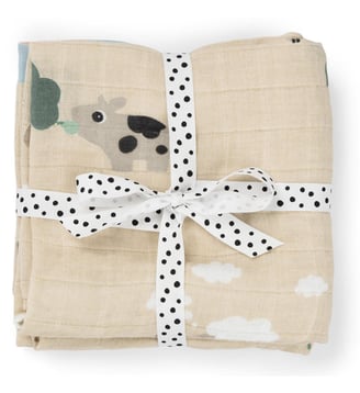Lot de 2 langes - Done by Deer - Beige