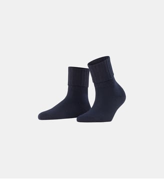 Chaussettes Pour Bottes Striggings Rib Laine Vierge - Falke - Foncé navy a