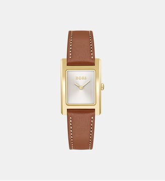 MONTRE BOSS MARRONPCE. - BOSS - Doré