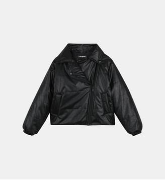 Doudoune à capuche - Karl Lagerfeld Kids - Black