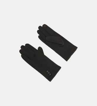 Gants nelly - Polyester recycle - Caroll - Noir