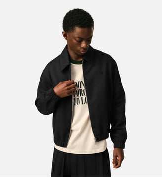 Blouson rembourré en laine Ami de Coeur - AMI Paris - Noir