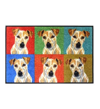 Tapis decor caoutchouc & nylon - Garnier Thiebaut - Multicolore