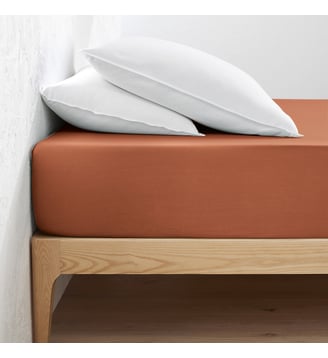 Drap housse jersey coton, bonnet 30cm La Redoute Interieurs