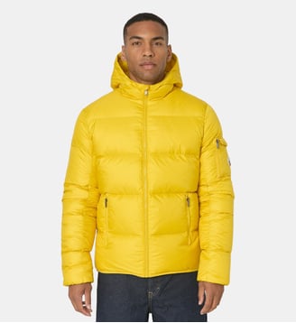 Doudoune à capuche Grand Froid Java - Jott - Jaune vif