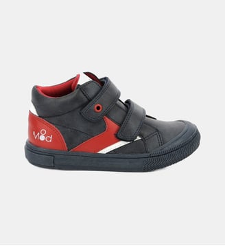 Sneakers hautes Synthetique Tifun - Mod8 - Rouge et gris