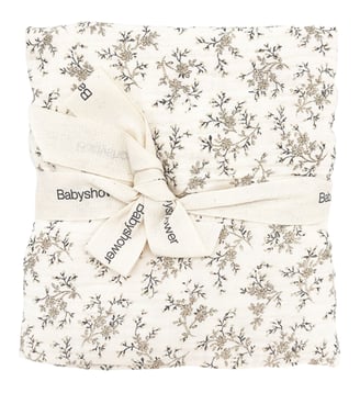 Drap housse - Babyshower - Écru