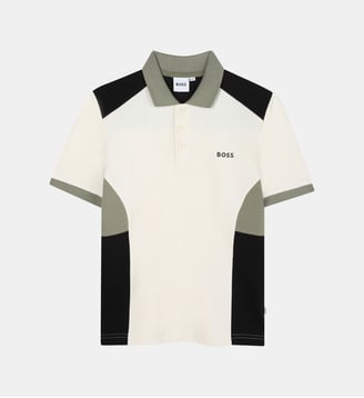 Polo à manches courtes - BOSS Kidswear - Vanille