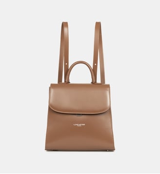 Sac à dos Suave Even en cuir - Lancaster - Noisette