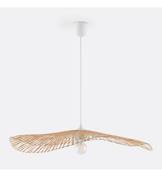 Suspension en bambou aérienne Ø70 cm - La Redoute Interieurs - Naturel