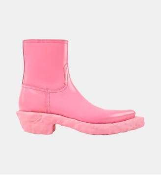 Bottes Traktori cuir - Camperlab - Rose